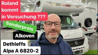 Dethleffs Alpa A 6820-2 Alkoven zum Sonderpreis - Roland allein bei Hymer 