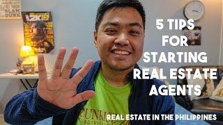 5 Tips for Starting Real Estate Agents [Philippines]