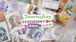 Journalsay Fantasy, Vintage & Floral Stationery Haul 