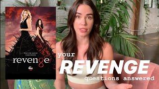 answering your Revenge questions + surprise cameo from a cast mate! | Christa Belle