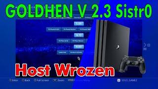 PS4 Goldhen v 2.3 by Sistr0 and Host Wrozen