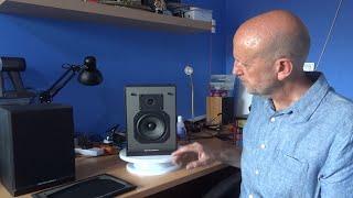 Mordaunt Short MS10 speakers review - not so old bookshelves vinyl