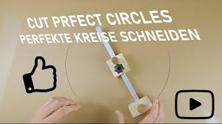 Perfect cutouts for cardboard and dry walls - Perfekte runde Ausschnitte für Karton und Trockenbau