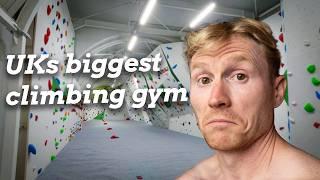 I tried out 40 000 square feet MEGA Bouldering gym!