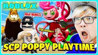 BANG CUPU BONGKAR SCP POPPY PLAYTIME!! ADA GARFIELD KUCING N3R4K4 ROBLOX