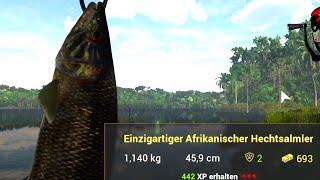 Fishing Planet Folge 744 Fischliste abhaken am Kongo