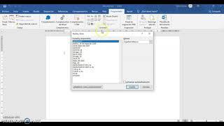 Fecha Automática en Word