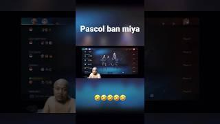 Ngakak!!! Detik-detik pascol ban miya. Auto ngamuk langsung end stream #pascolkintil #mlbb