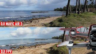 DJI FPV VS DJI MAVIC AIR 2! Comparison Footage!