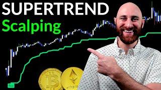  Supertrend Indicator Strategy & Settings Scalping Crypto: Step-by-Step Tutorial  BTC