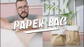 PAPER BAG  | DIY  | PAULO BIACCHI