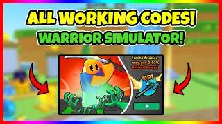 ALL NEW WORKING CODES 2024  | Warrior Simulator