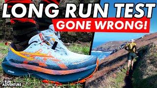 Well, that didn't go to plan! ASICS Trabuco Max 4 long run test on Zennor loop | Run4Adventure