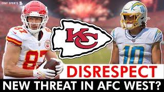 SPICY Kansas City Chiefs Rumors From CBS Sports: Travis Kelce DECLINE + Chargers An AFC West THREAT?