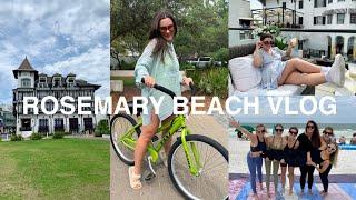 ROSEMARY BEACH VLOG | Bachelorette Trip, What to do in Rosemary Beach, Lost the Bride's Luggage!