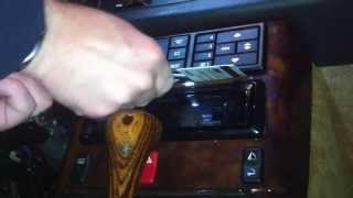 Mercedes R129 sl series easy climate control removal