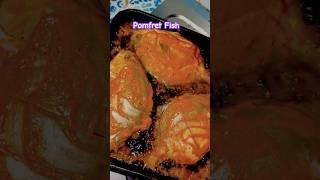 Restaurant style Grilled Pomfret Fish  #asmr