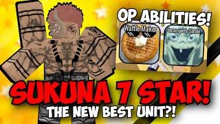 New 7 Star Sukuna is THE BEST UNIT IN THE GAME! INSANE DMG, ABILITIES, AND MORE! | ASTD Showcase