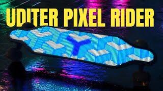 Uditer Pixel Rider, First Ever LED Deck On a Skateboard