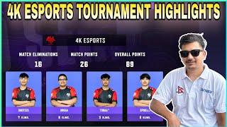 4K Esports Dominating The Lobby | 4K Esports Tournament Highlights | Clash with kvn