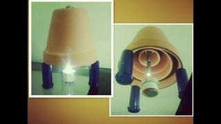 Candle-Powered Space Heater - Frugal Energy Saving Tips | ByWayOfBicycle