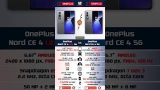 OnePlus Nord CE 4 Lite 5G Vs OnePlus Nord CE 4 5G