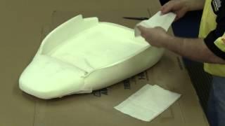 1970 A, B & E body foam preparation