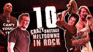 10 Crazy Onstage Meltdowns In Rock | Rocked