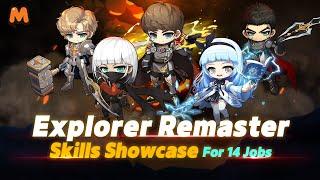 Explorer Remaster Skills Showcase for 14 Jobs