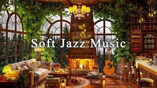 Soft Jazz Music at Cozy Coffee Shop Ambience for Study, Work, FocusRelaxing Jazz Instrumental Music