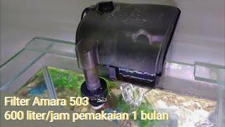 1 Bulan Pakai | Filter Gantung Amara 503 | ada pengatur arus | Maks 600 liter/jam