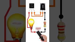 DIY Remote Control Light Switch - Simple & Smart #electronics #diy #ideax #electronic