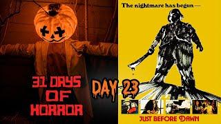 TOP TIER BACKWOODS SLASHER! | Just Before Dawn (1981) | 31 Days Of Horror 2023 | Day 23