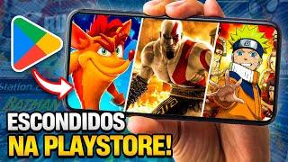 Melhores Jogos de PS2 e PSP ESCONDIDOS na PLAY STORE dos CELULARES ANDROID!