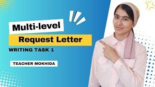 Multi-level Writing Task 1 (Request Letter) #Multilevel #Writing