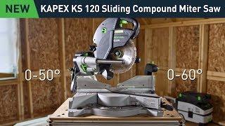 Festool KAPEX KS 120 REB: Sliding Compound Miter Saw