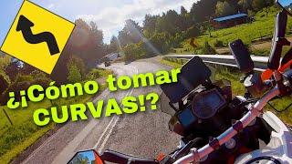 Guía : Cómo tomar Curvas en Moto, Contra Manillar y Trail Braking