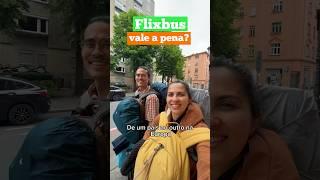 Flixbus #viagem #dicas #europa #turismo #voltaaomundo #mochilao #suica #flixbus #mochileiros #vlog