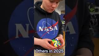 Others in 2025 vs US IN 2025 ! #shorts#viral#popular#speedcubing#competition