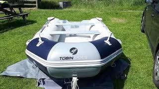 Tobin Sports Inflatable Boat first try