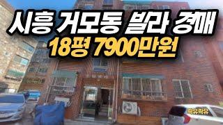 #18평 7900만원부터 시작하는 시흥 거모동 빌라 경매