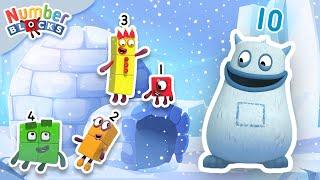 ️ Cold Weather Counting  | Maths Cartoons for Kids | Full episodes - 12345 | @Numberblocks