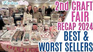 Second Craft Fair Experience & Best and Worst Sellers at Craft Fairs, What Sells well at Craft Fairs