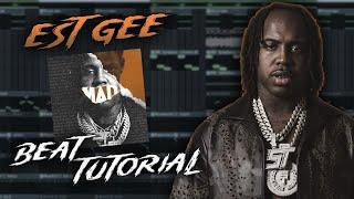 How To Make MAD AGGRESSIVE Beats for EST GEE | FL Studio Tutorial