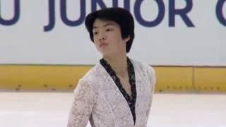 2016 ISU Junior Grand Prix - Dresden - Men Free Skate - Jun Hwan CHA KOR