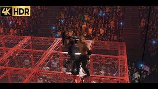 The Undertaker vs Kane Hell In A Cell Match | WWE 2k24 Gameplay 4K HDR |