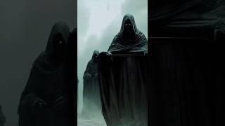 Can the Knight Survive the Shadow Figures? #shorts #cinematic #ai