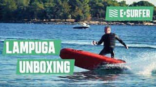 Lampuga Air Jetboard Unboxing