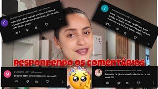 ESTOU NAMORANDO?| O PAI DAS CRIANÇAS PAGA PENSÃO? |AINDA SOU CRENTE ?| RESPONDENDO COMENTÁRIO