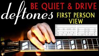 Deftones Be Quiet And Drive Far Away POV Guitar Lesson / Guitar Tabs / Tab Tutorial / Guitar Chords